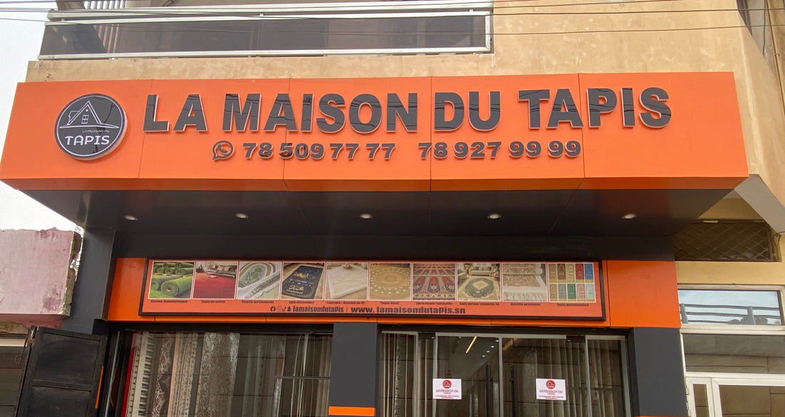 Notre Showroom de Tapis de Luxe est Ouvert à Dakar — Venez Nous Rendre Visite !