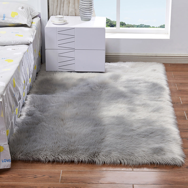 Tapis Fourrure Ultra Dense gris– Confort & Élégance Absolue
