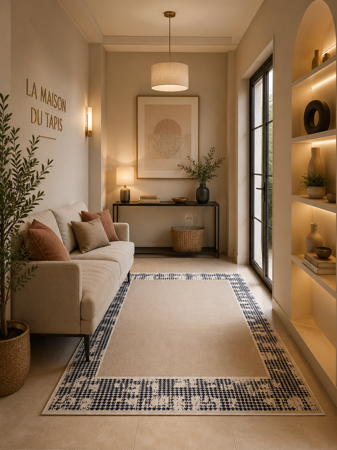 Tapis de luxe  "" – Tissage Wilton Haute Densité