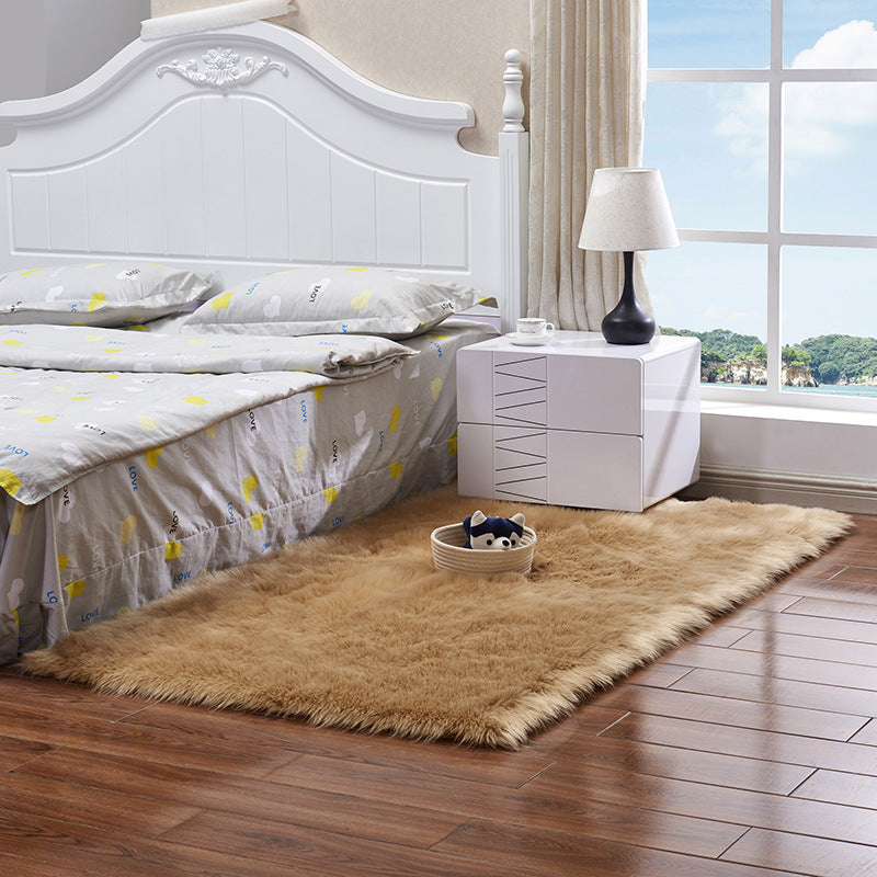 Tapis Fourrure Ultra Dense gris– Confort & Élégance Absolue