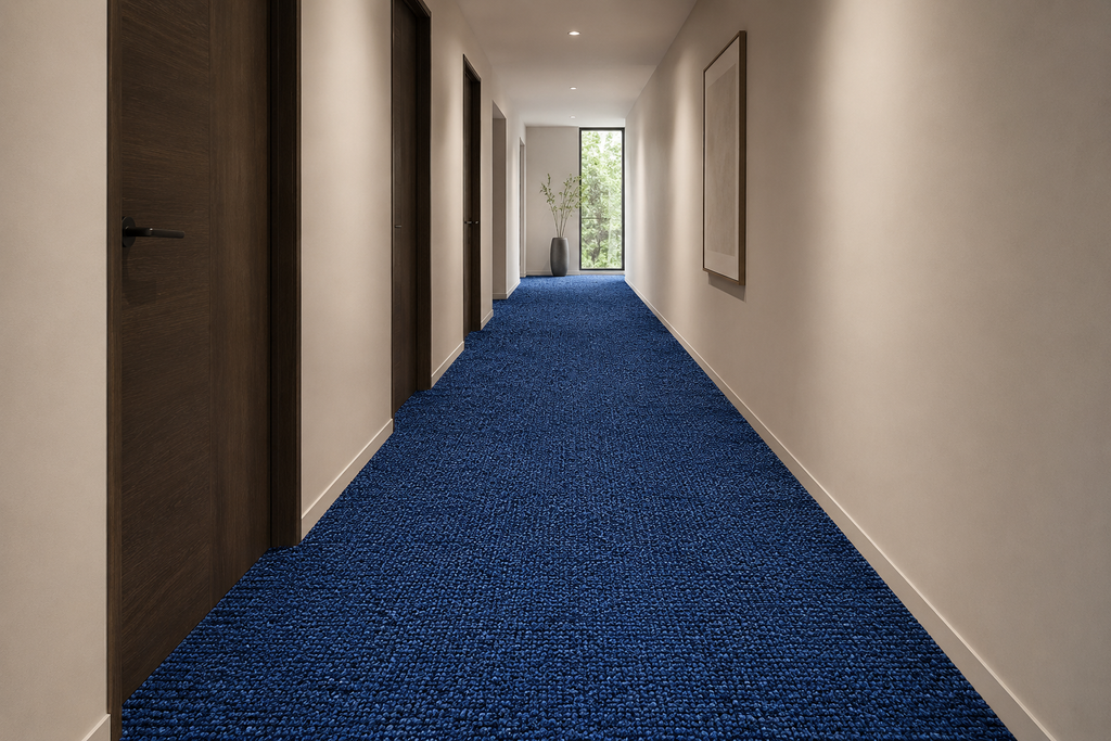 Moquette Bouclette bleu – Élégance, Confort et Résistance