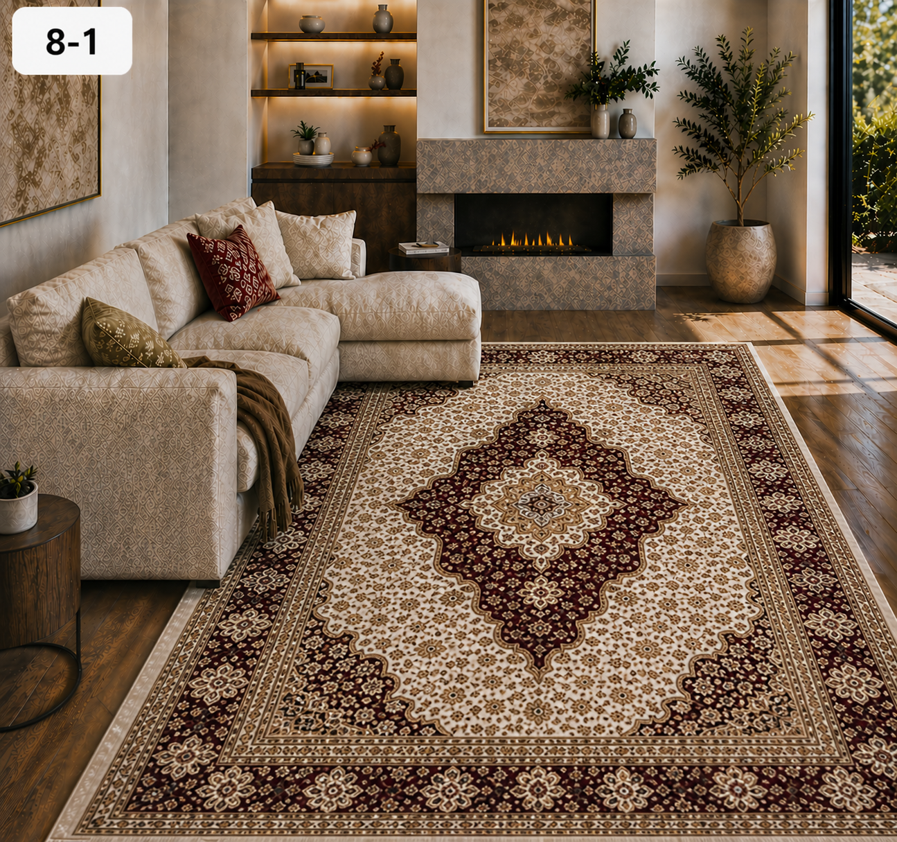 Tapis Brillant en velours Premium – Douceur & Élégance