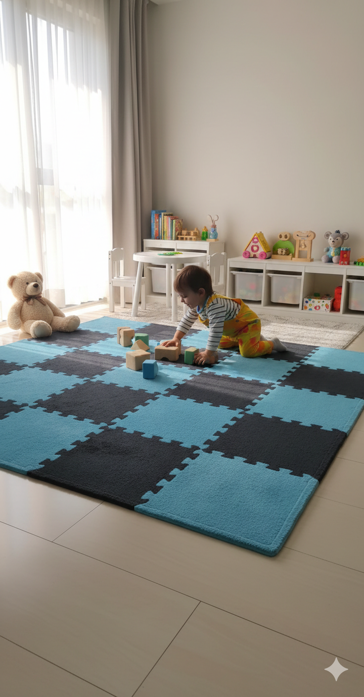 Tapis Puzzle Modulable Premium