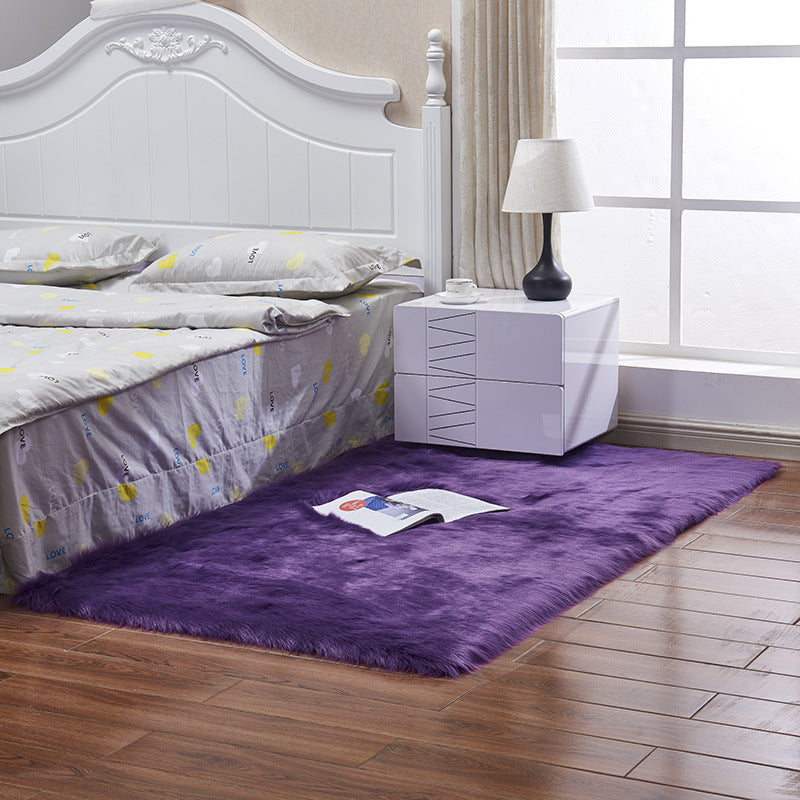 Tapis Fourrure Ultra Dense gris– Confort & Élégance Absolue