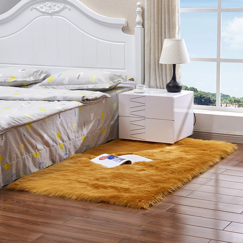 Tapis Fourrure Ultra Dense gris– Confort & Élégance Absolue