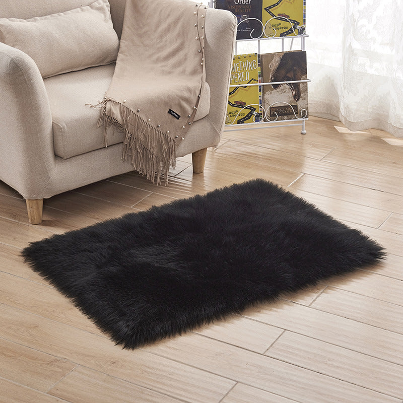 Tapis Fourrure Ultra Dense gris– Confort & Élégance Absolue
