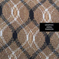 Moquette de Luxe Graphic Jamal Marron