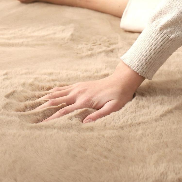 Tapis "Rabbit Touch" – L'Incomparable Douceur Peau de Lapin