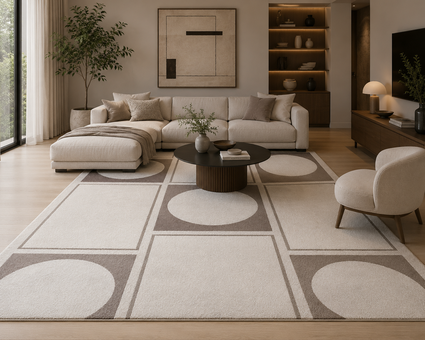 Tapis de Luxe "Daizong" – Tissage Wilton Haute Densité