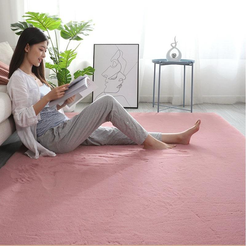Tapis "Rabbit Touch" – L'Incomparable Douceur Peau de Lapin