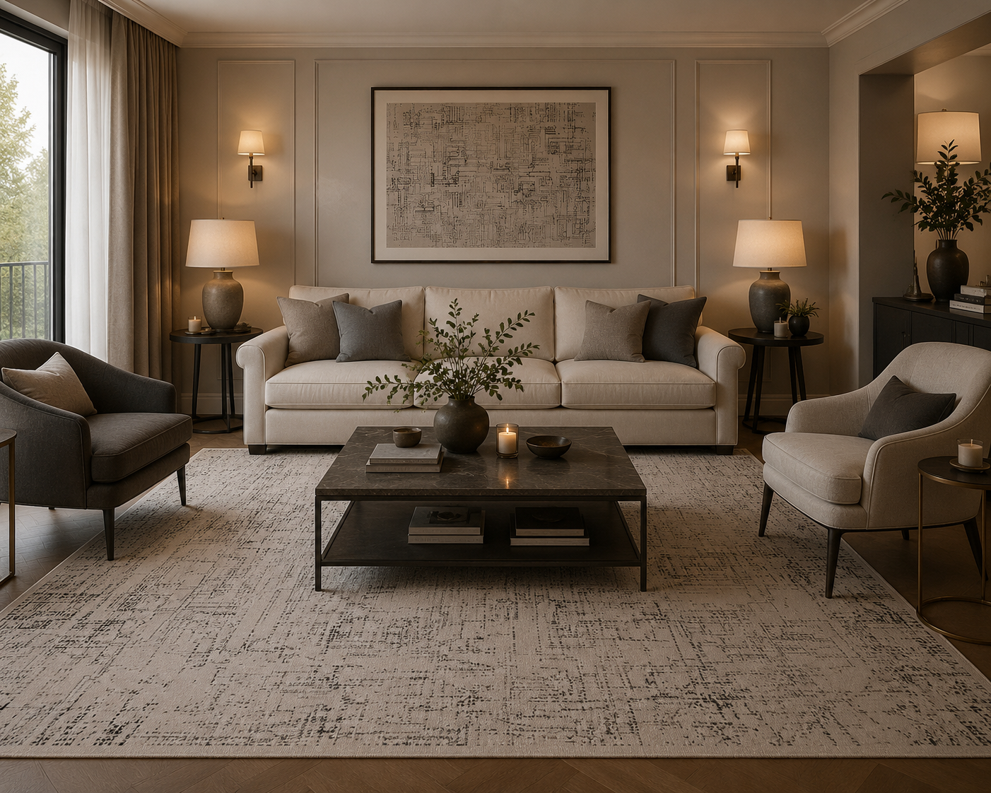 Tapis de luxe  "" – Tissage Wilton Haute Densité