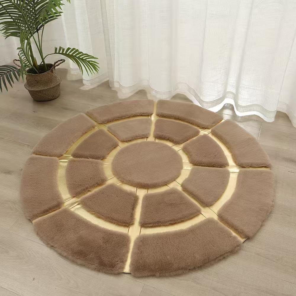 Tapis "Luxury Gold" – L'Alliance du Moelleux et du Prestige