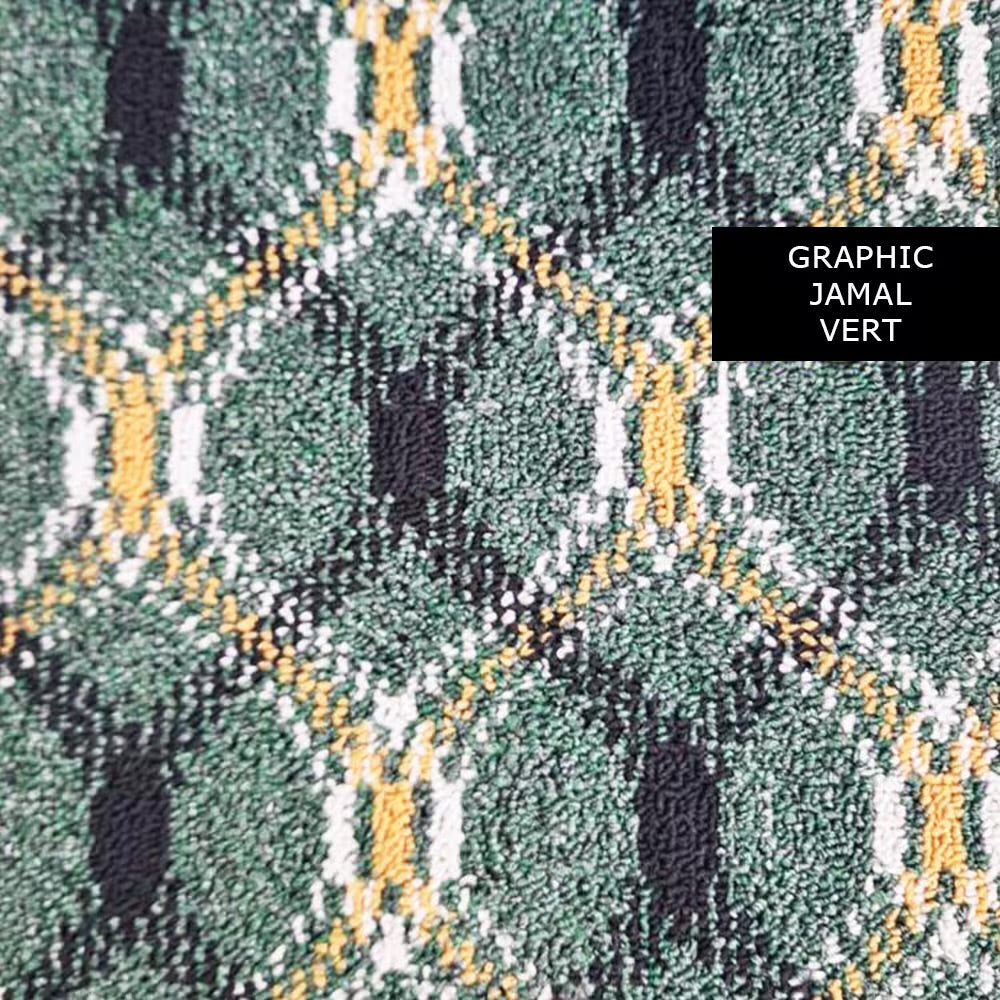 Moquette de Luxe Graphic Jamal Vert