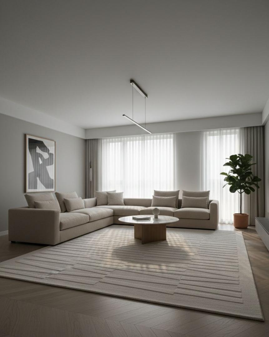 Tapis "Signature Nuage" – Le Sommet du Confort et de l'Élégance