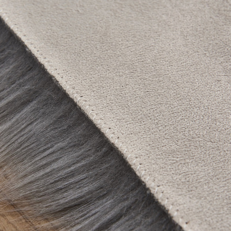 Tapis Fourrure Ultra Dense gris– Confort & Élégance Absolue