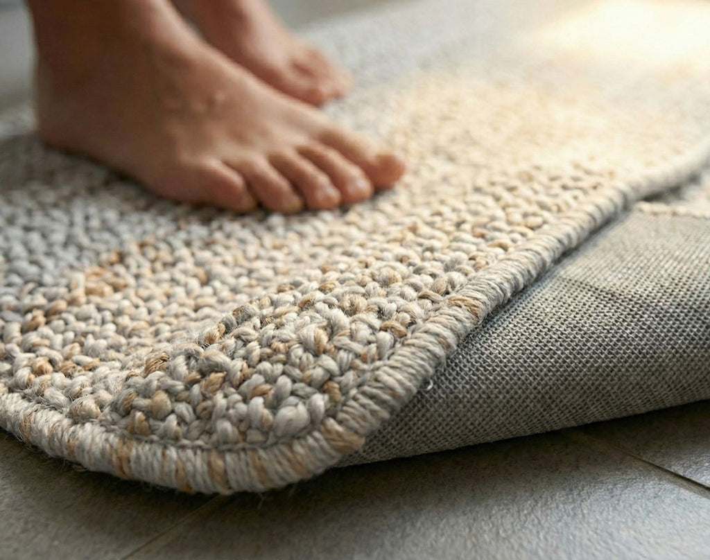 Tapis de Bain Tissé "Sensation Spa" – Antidérapant & Ultra-Doux