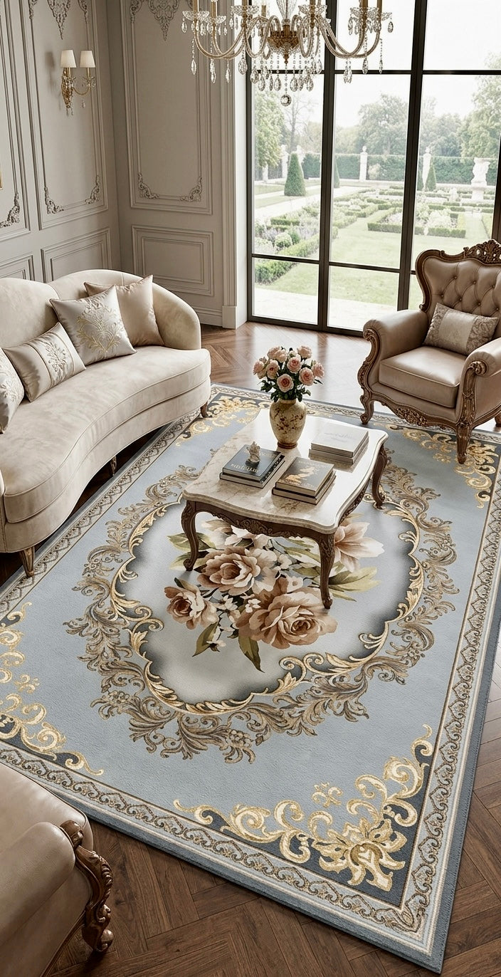 Tapis Velours Brillant – Reflets Changeants & Douceur Soyeuse | 200×230 cm