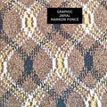 Moquette de Luxe Graphic Jamal Marron foncé