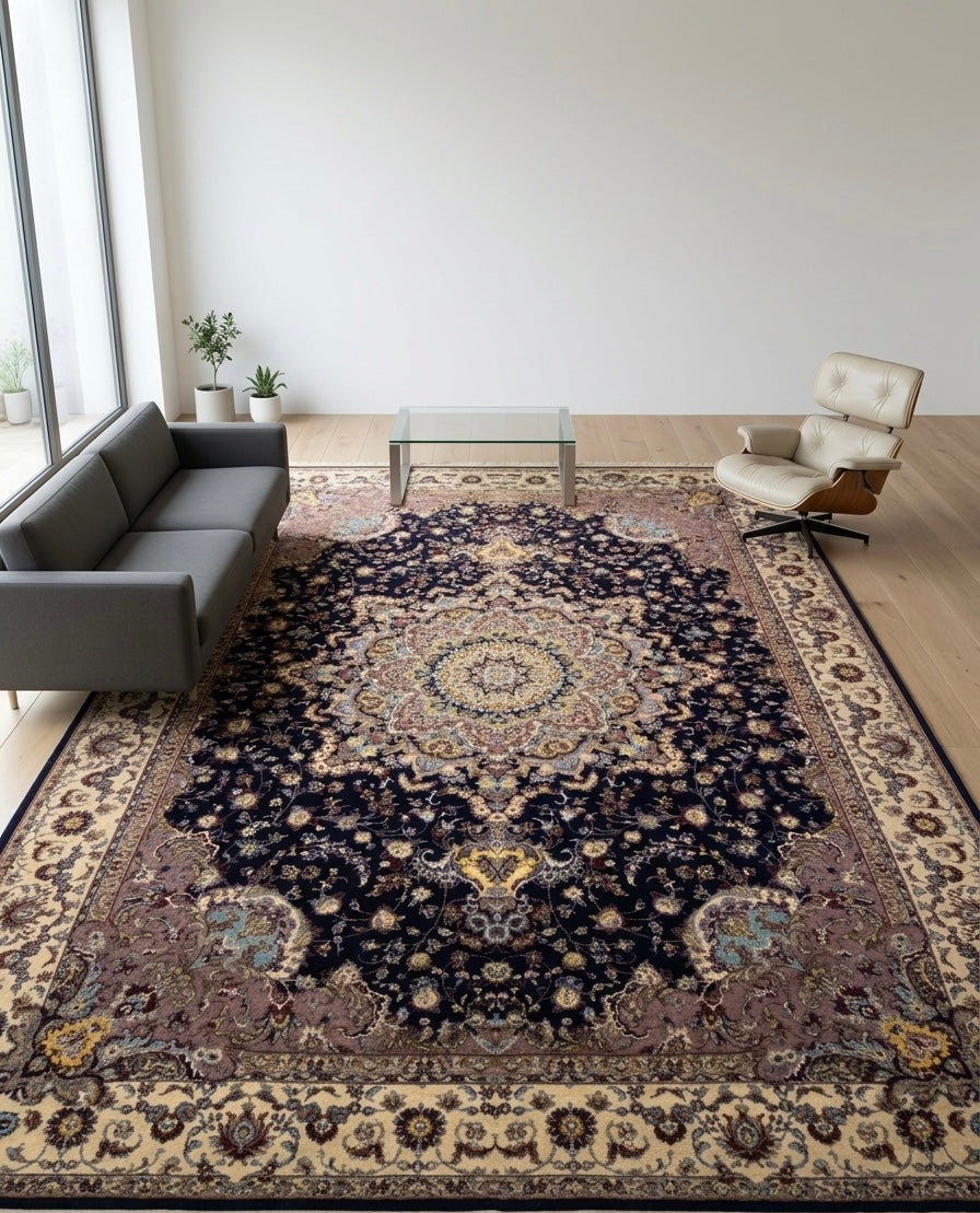 Tapis Persan Royale — Laine & Soie | La Maison Du Tapis Dakar