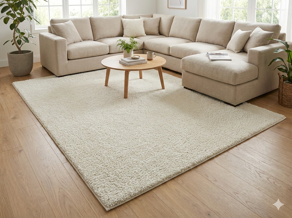 Tapis tufté Doux et résistant pour salon