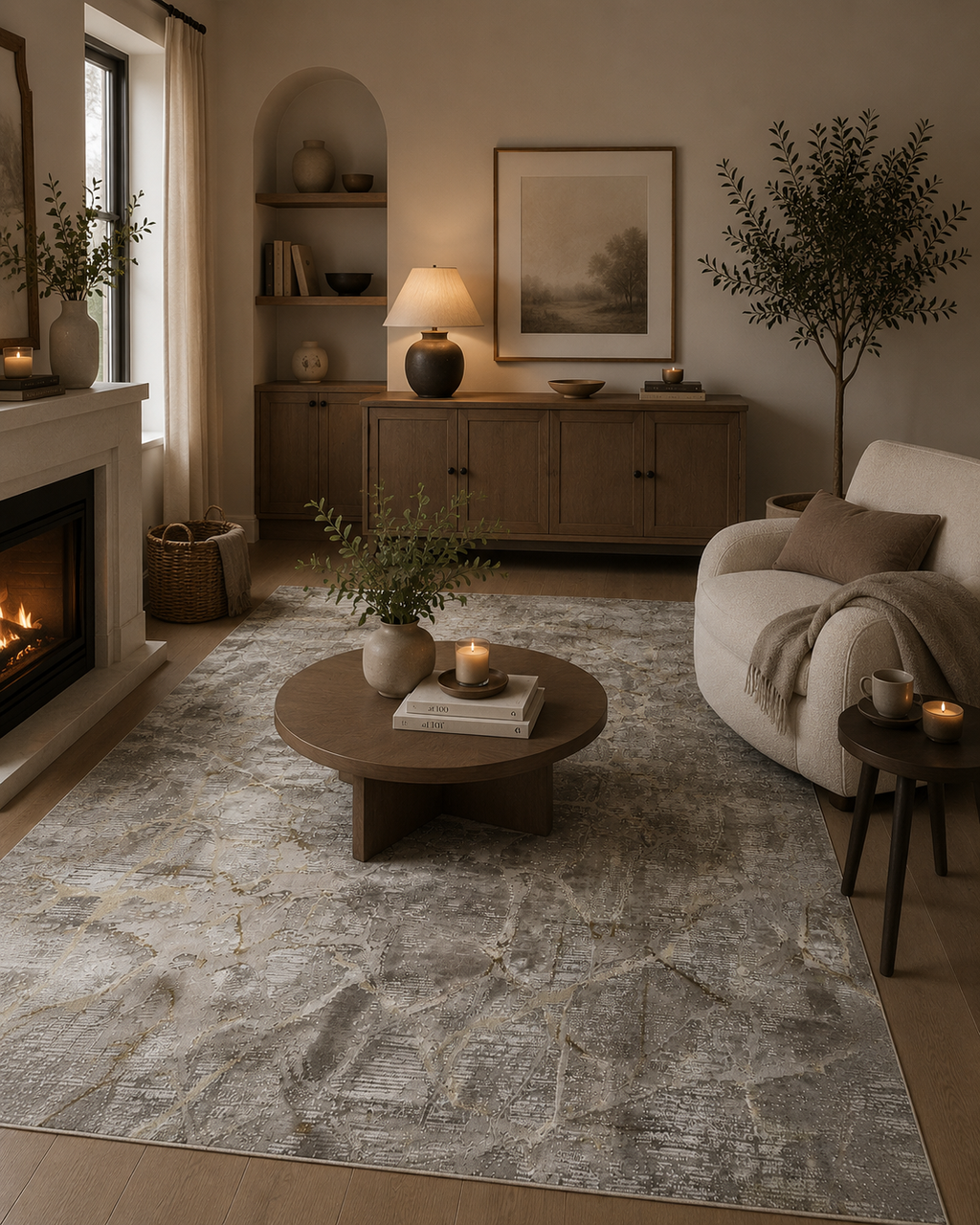 Tapis de Luxe "Liparis" – Tissage Wilton Haute Densité