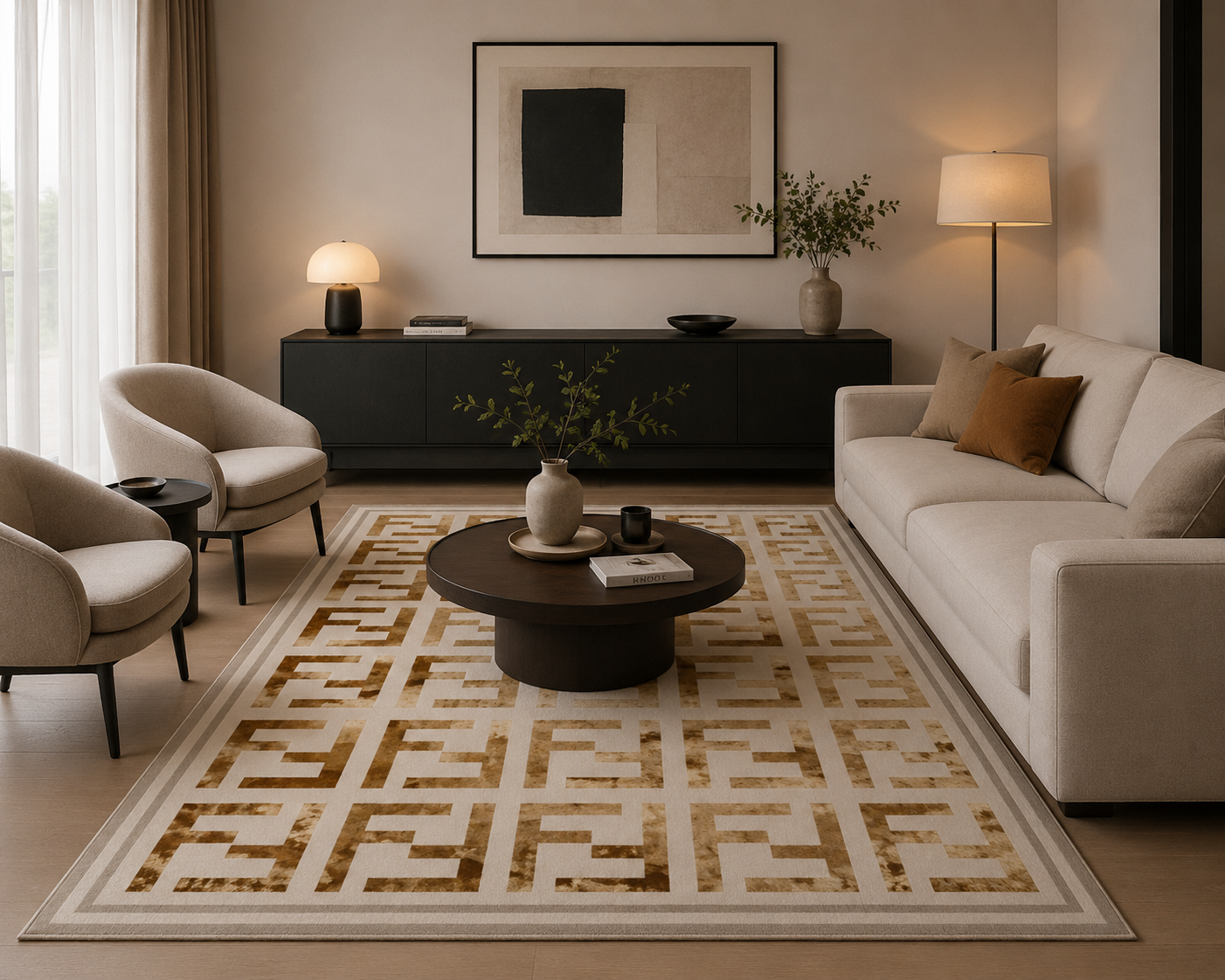 Tapis de luxe  "" – Tissage Wilton Haute Densité