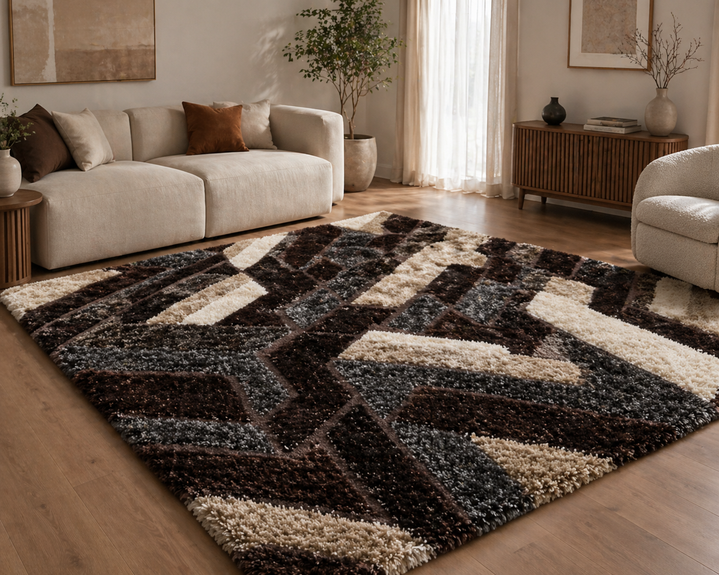 Tapis Shag Moderne Dakar – Ultra Doux | VENECIA