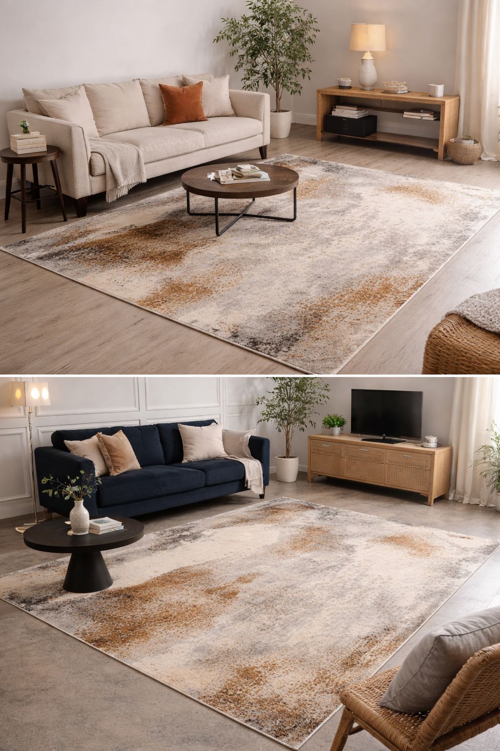 Tapis MOWAY – Élégance contemporaine & douceur absolue