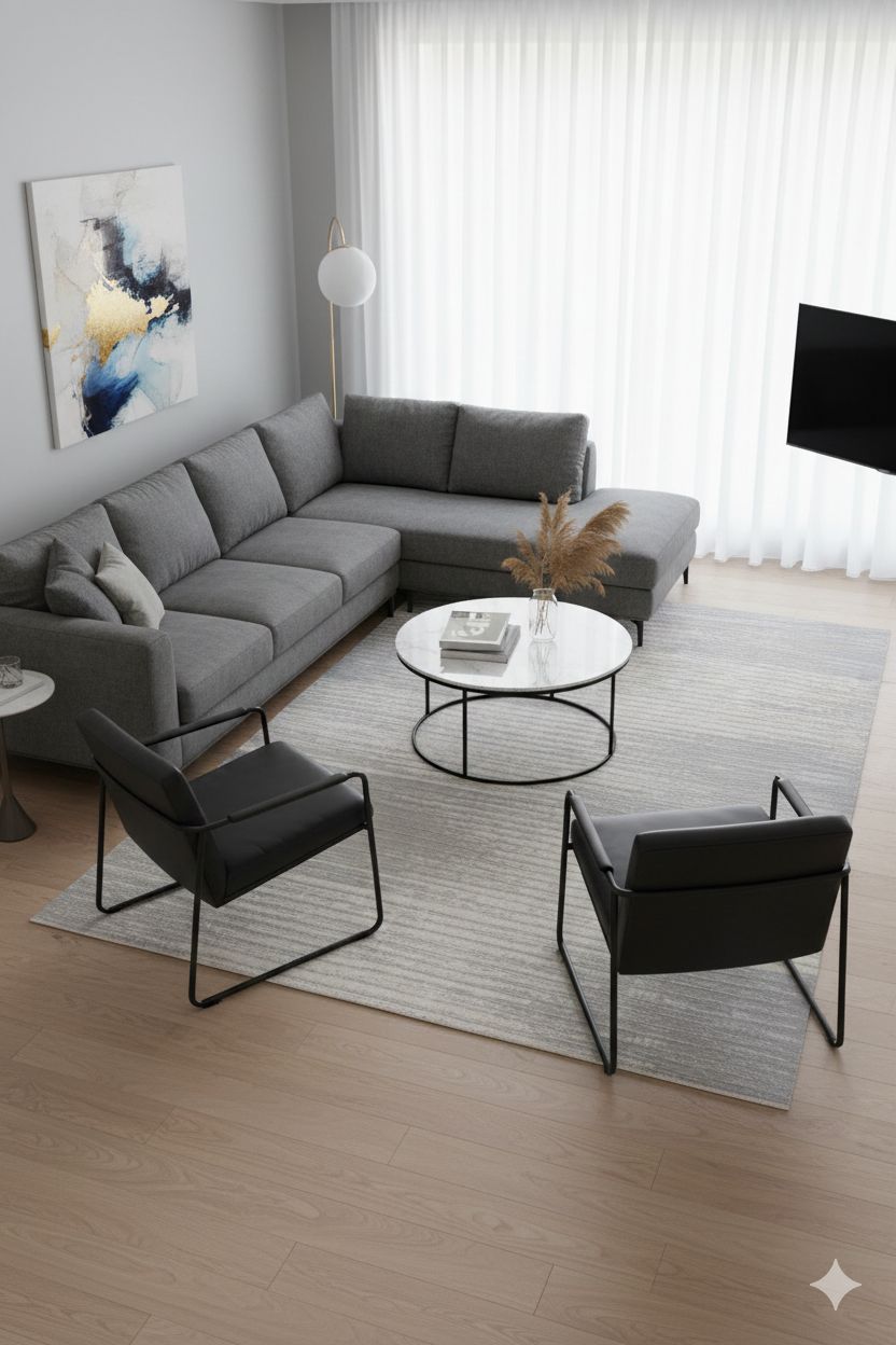 Tapis Ankara – L'Élégance Contemporaine à l'Épreuve du Quotidien