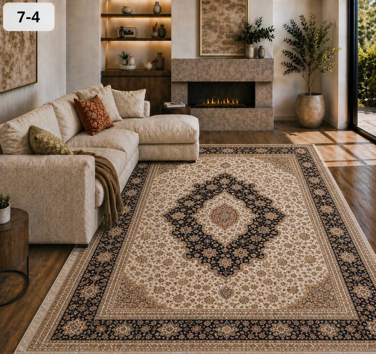Tapis Brillant en velours Premium – Douceur & Élégance