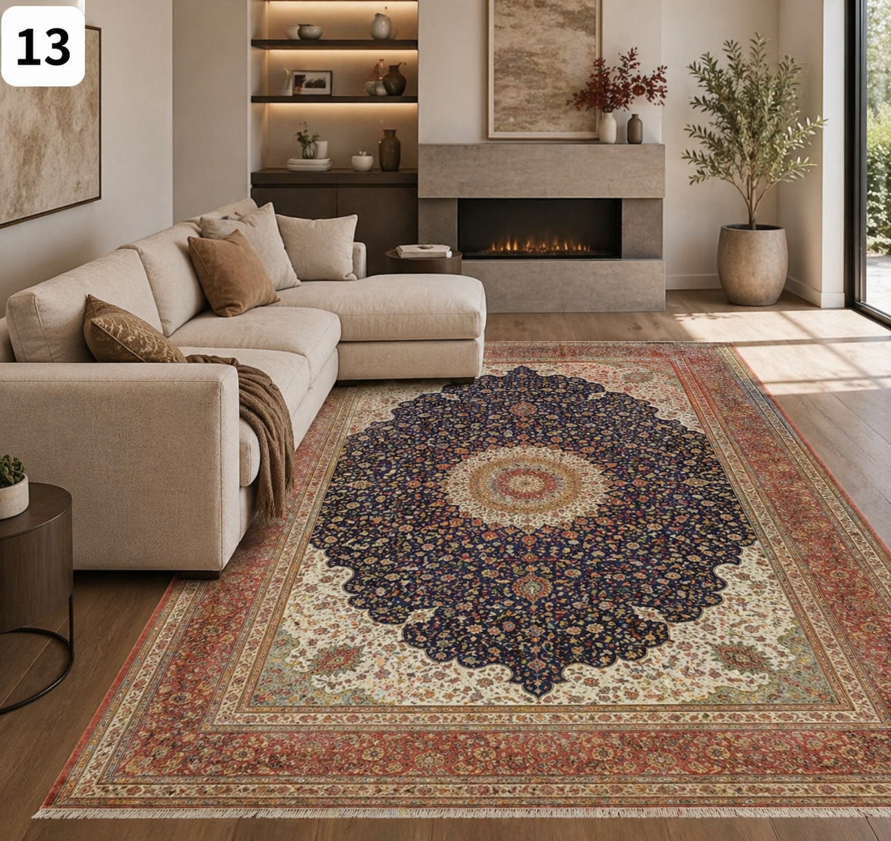 Tapis Brillant en velours Premium – Douceur & Élégance