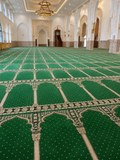 Moquette de Mosquée Super Luxe – Vert Émeraude