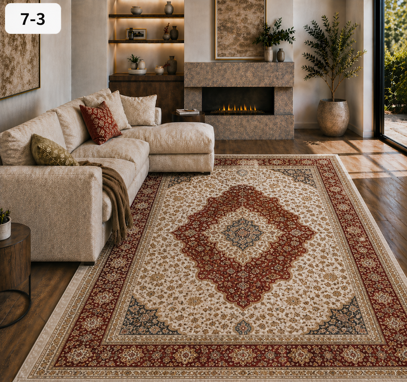 Tapis Brillant en velours Premium – Douceur & Élégance