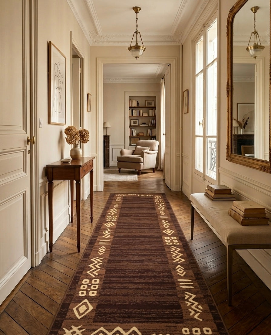 Tapis de Couloir Premium – Élégant & Résistant | La Maison Du Tapis Dakar