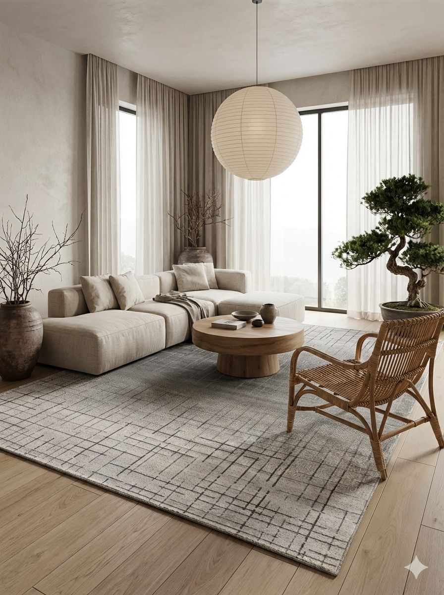 Tapis Signature "Urban Grey" – Collection Premium Imperméable & Anti-Tache