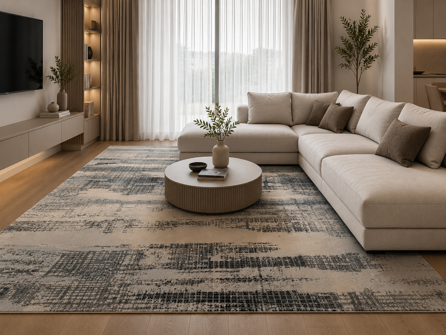 Tapis de Luxe "kiris" – Tissage Wilton Haute Densité
