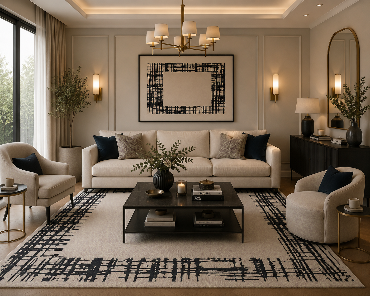 Tapis de luxe  "" – Tissage Wilton Haute Densité