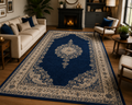 Tapis Persan Million Collection Javana Bleu