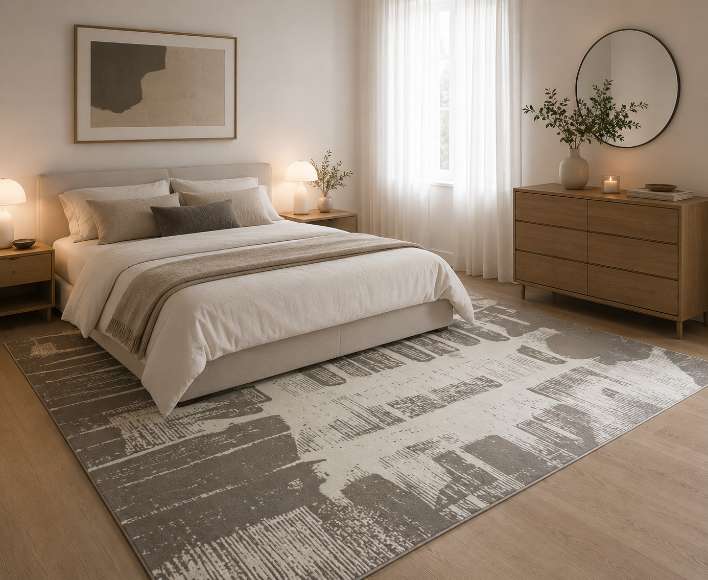 Tapis de Luxe "Wuxia" – Tissage Wilton Haute Densité