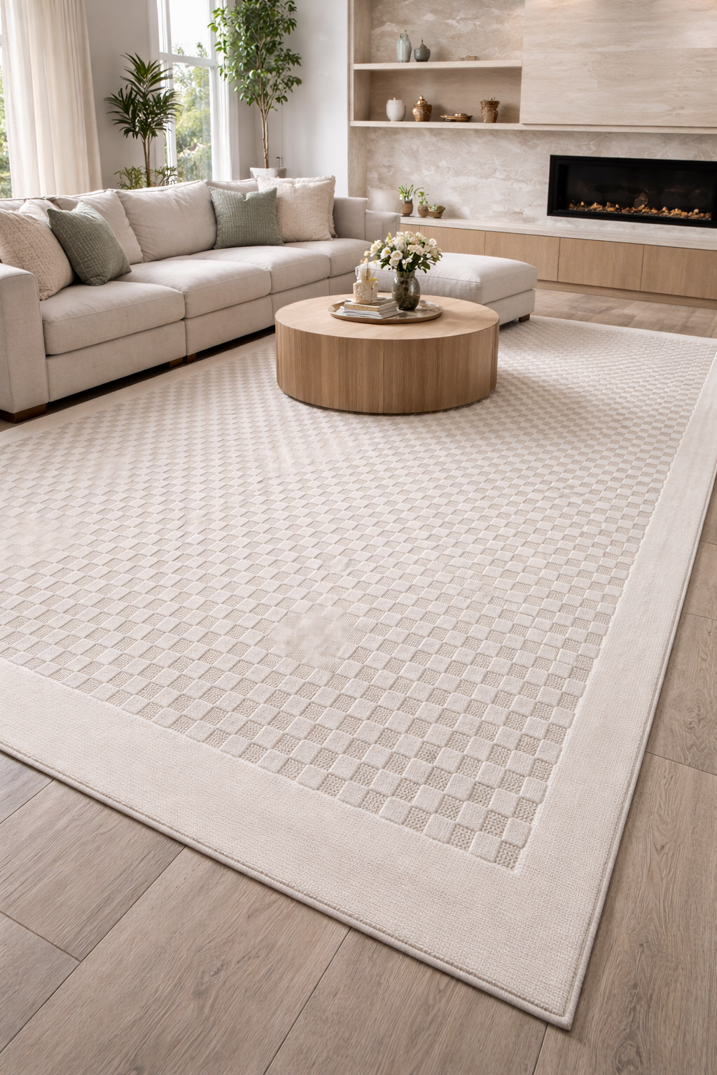Tapis de Luxe "Nora" – Tissage Wilton Haute Densité
