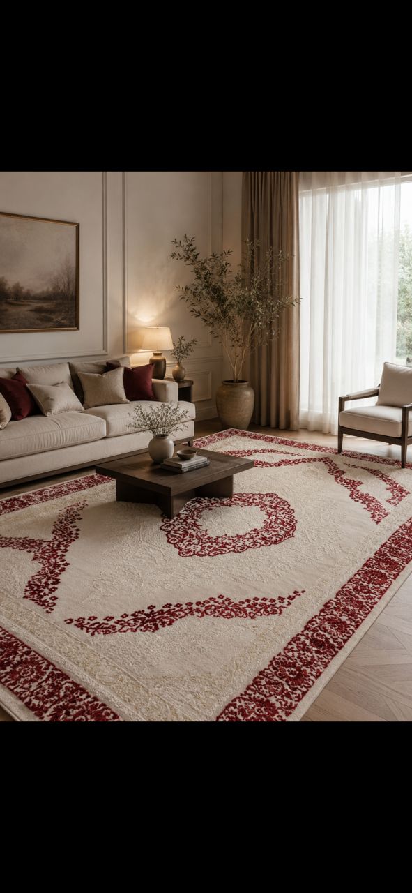 Tapis de Luxe "Milano" – Tissage Wilton Haute Densité