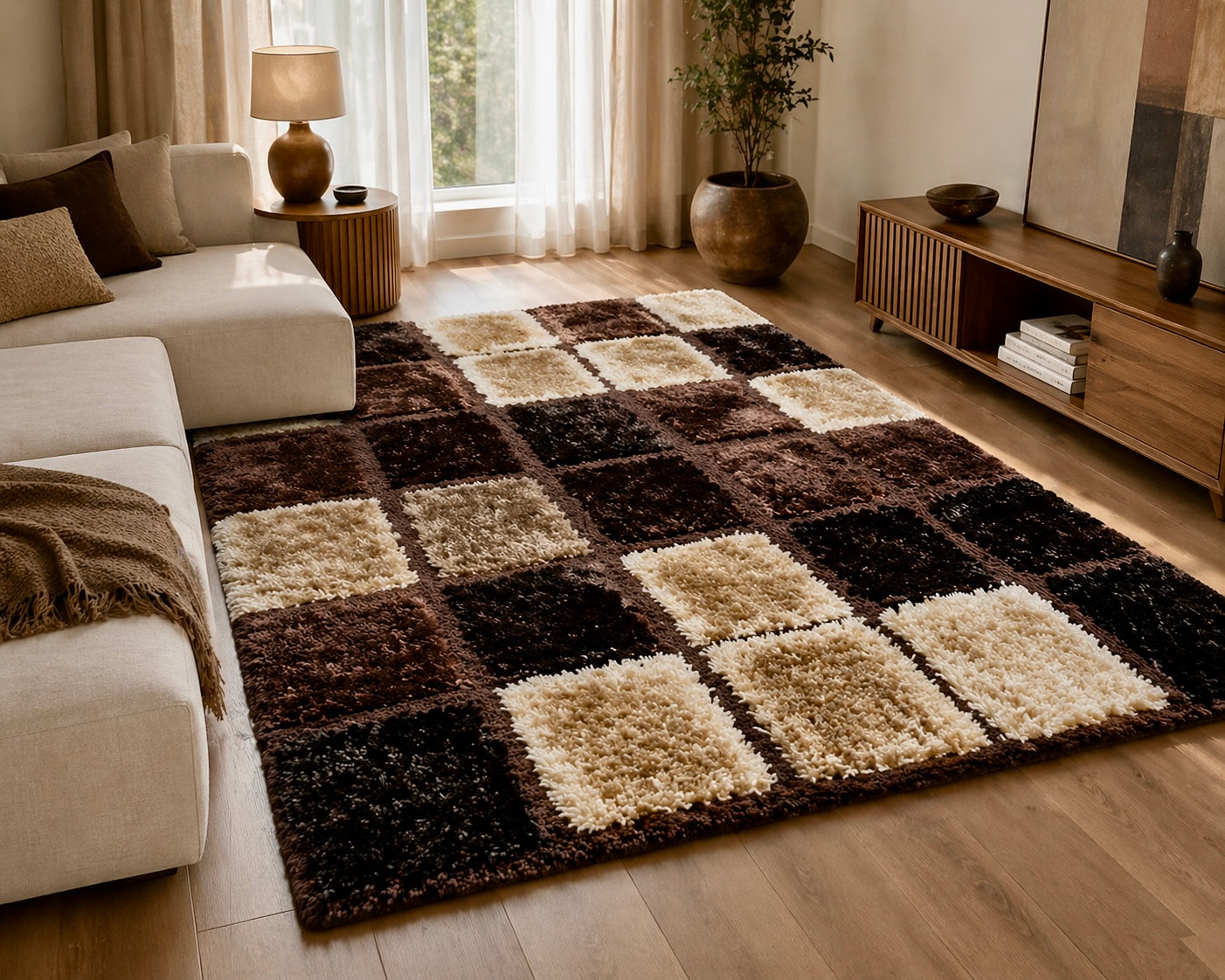Tapis Shag Moderne Dakar – Ultra Doux | VENECIA