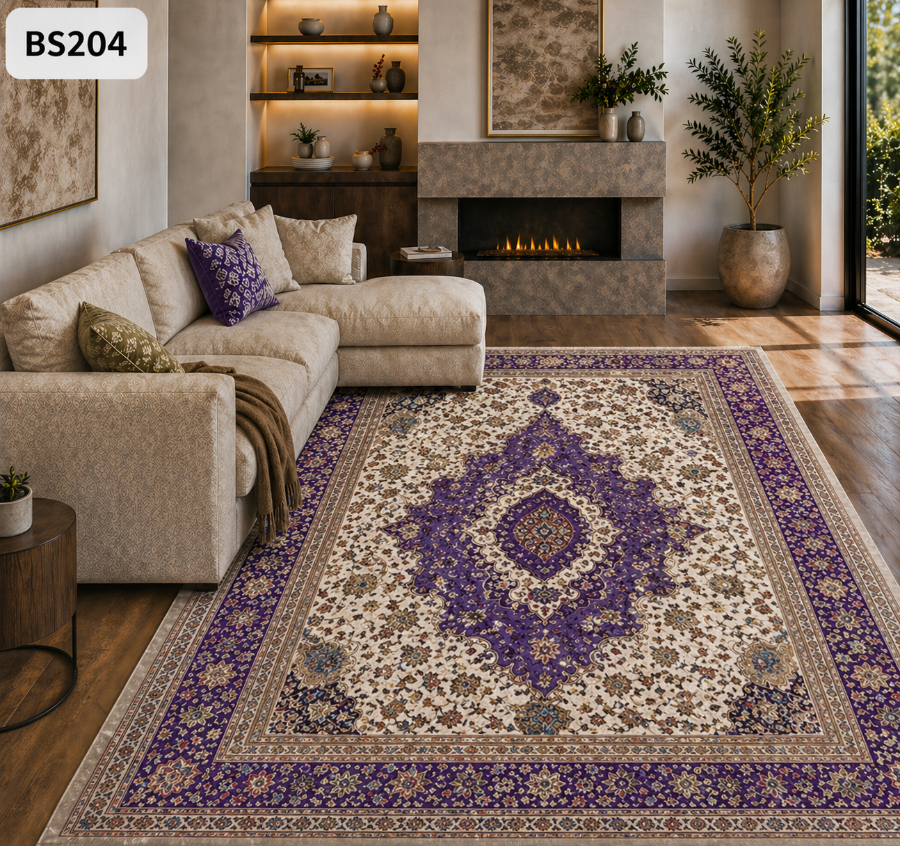 Tapis Brillant en velours Premium – Douceur & Élégance