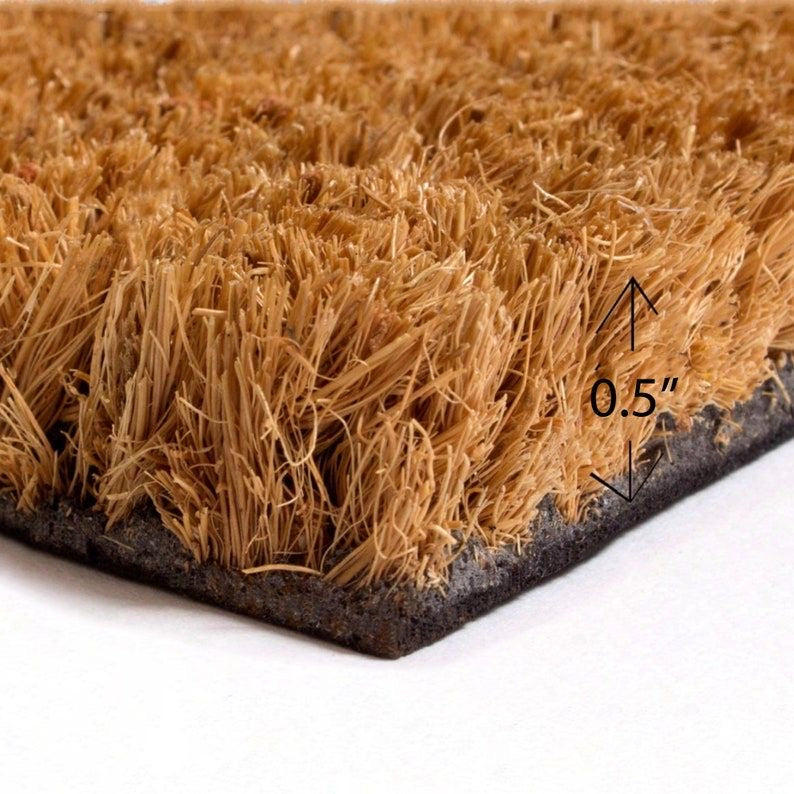 Paillasson en fibre de coco naturel – Dakar|La Maison du Tapis 75 × 50 cm