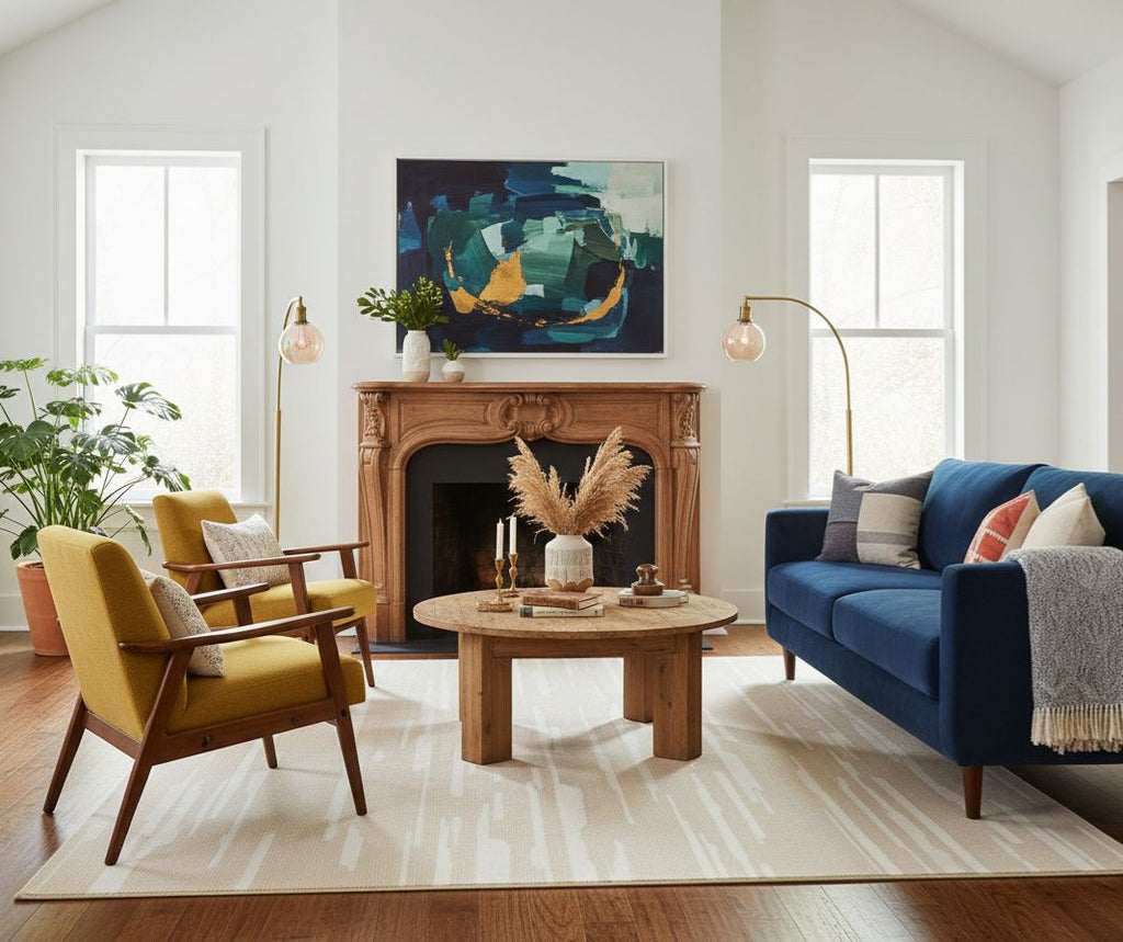 Tapis Michelle – L'Élégance Contemporaine à l'Épreuve du Quotidien