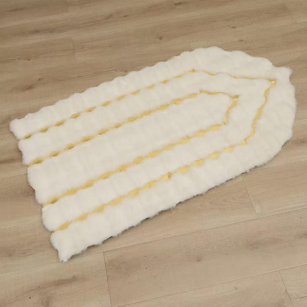 Tapis "Luxury Gold" – L'Alliance du Moelleux et du Prestige