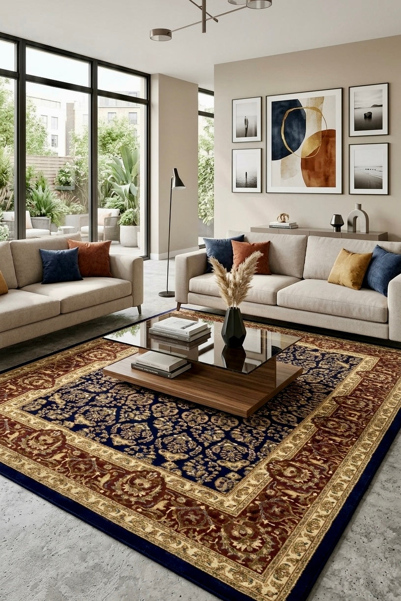 Tapis Velours Brillant – Reflets Changeants & Douceur Soyeuse | 200×230 cm