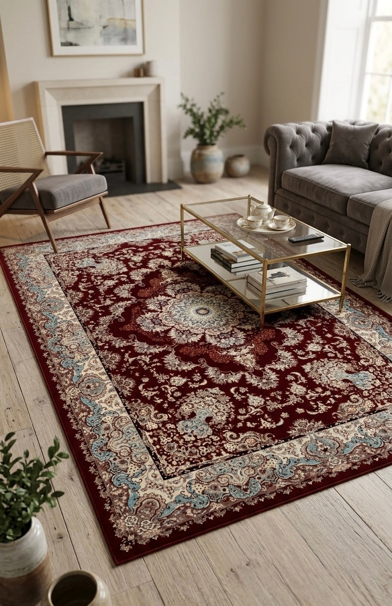 Tapis Persan Royale — Laine & Soie | La Maison Du Tapis Dakar