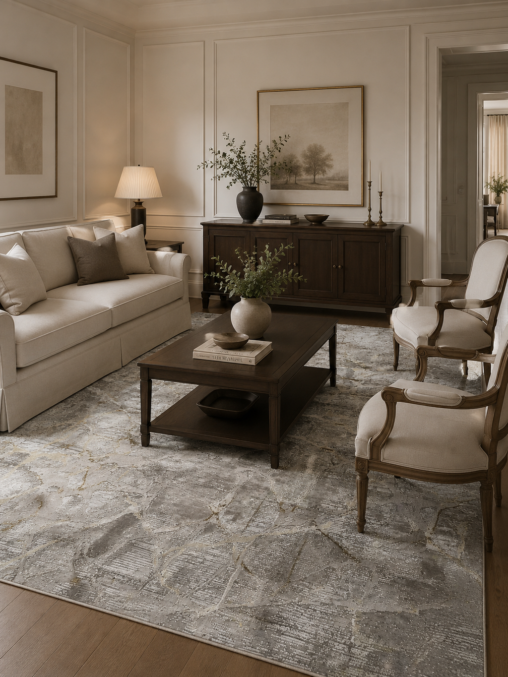 Tapis de Luxe "Liparis" – Tissage Wilton Haute Densité