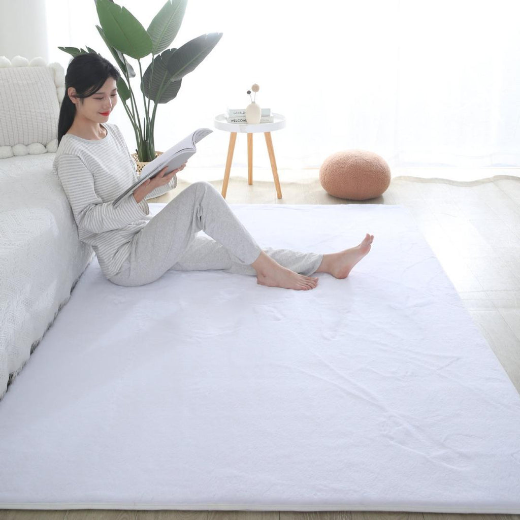 Tapis "Rabbit Touch" – L'Incomparable Douceur Peau de Lapin